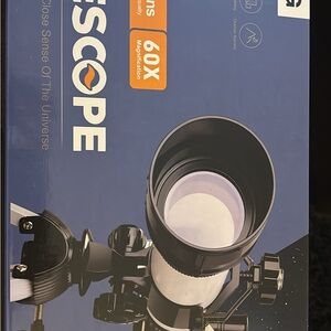 Black Binoculars & Scopes with Adjustable Controls and Tripod Mount